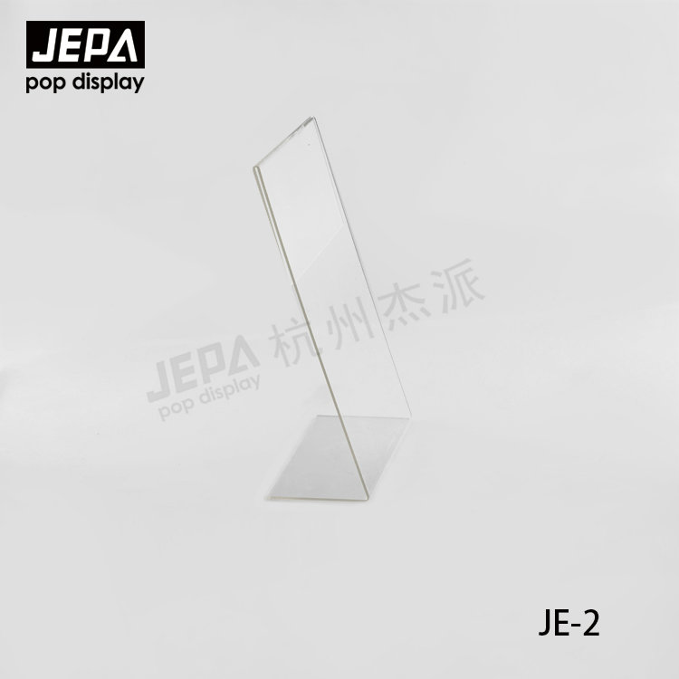 Acrylic Sign Holder JE-2